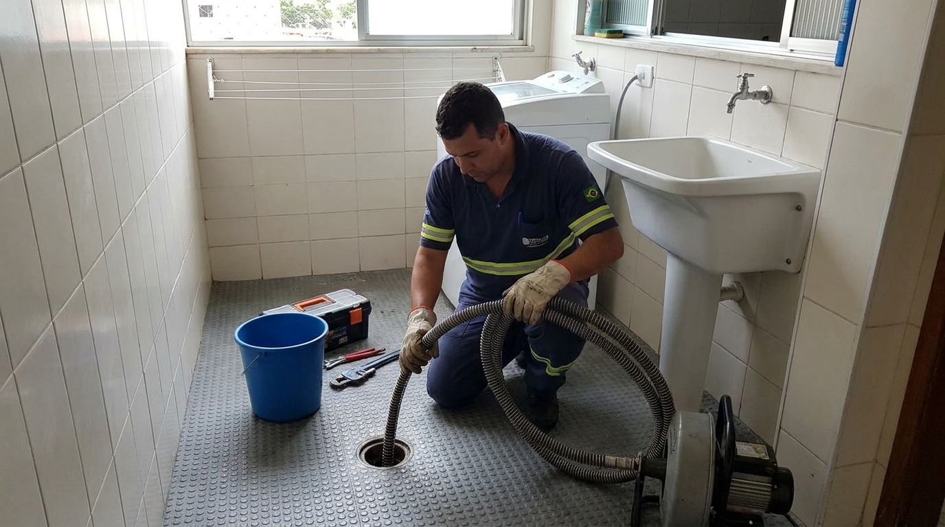 Desobstrução na Cozinha em Montes Claros‑MG